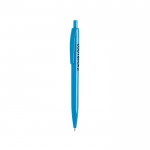 Farbiger Kugelschreiber mit glänzender Oberfläche Ansicht mit Druckbereich