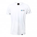 Rexyceltes Sport-T-Shirts 135 g/m2 Ansicht mit Druckbereich