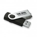 USB-Sticks günstig bedrucken, Farbe schwarz