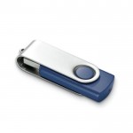 USB-Stick 3.0 mit exklusivem Siebdruck Farbe blau