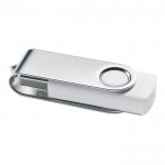 USB-Sticks wirksam und günstig bedrucken, Farbe weiß