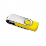 USB-Stick 3.0 mit exklusivem Siebdruck Farbe gelb