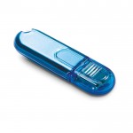 Bedruckter USB-Stick als Werbemittel Farbe blau