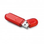 Bedruckter USB-Stick als Werbemittel Farbe rot