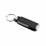 USB-Schlüsselanhänger mit Logo für Firmen Farbe schwarz