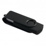 USB-Stick mit farbigem Clip Werbeartikel Farbe schwarz
