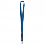 USB-Schlüsselband mit Aufdruck für Firmen Farbe blau