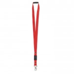 USB-Schlüsselband mit Aufdruck für Firmen Farbe rot