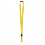 USB-Schlüsselband mit Aufdruck für Firmen Farbe gelb