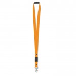 USB-Schlüsselband mit Aufdruck für Firmen Farbe orange