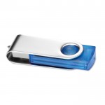 Transparenter USB-Speicher Version 3.0, Farbe blau