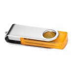 Transparenter USB-Speicher Version 3.0, Farbe gelb