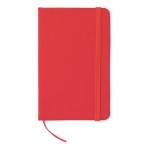 Taschennotizbücher mit linierten Seiten Farbe rot