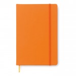 Bedruckte Notizbücher A5 linierte Seiten Farbe orange