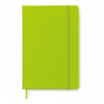 Bedruckte Notizbücher A5 linierte Seiten Farbe lindgrün