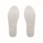 Leichte Sneaker aus Kunstleder mit Gummisohle, Größe 39 Farbe weiß zehnte Ansicht