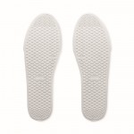 Leichte Sneaker aus Kunstleder mit Gummisohle, Größe 42 Farbe weiß zehnte Ansicht