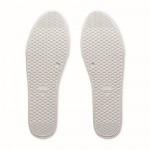 Leichte Sneaker aus Kunstleder mit Gummisohle, Größe 45 Farbe weiß zehnte Ansicht