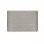 Leichte Decke im Waffelmuster aus Baumwolle mit Geschenkbox 300 g/m2 Farbe grau zweite Ansicht
