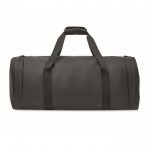 Große Tasche für Sport oder Reisen mit mehreren Fächern und Tragegurt Farbe schwarz achte Ansicht
