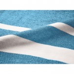 Handtuch SEAQUAL® Mix mit recyceltem Polyester, 300 g/m2, 100x170cm farbe türkis fünftes Detailbild