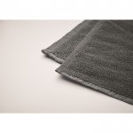 Handtuch SEAQUAL® Mix aus recyceltem Polyester, 500 g/m2, 70x140cm farbe grau fünftes Detailbild