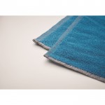 Handtuch SEAQUAL® Mix aus recyceltem Polyester, 500 g/m2, 70x140cm farbe türkis fünftes Detailbild