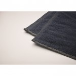 Handtuch SEAQUAL® Mix aus recyceltem Polyester, 500 g/m2, 100x170cm farbe blau fünftes Detailbild