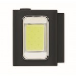 Wiederaufladbare COB-Mini-Taschenlampe mit 6 Modi, Clip und Magnetverschluss Farbe schwarz siebte Ansicht