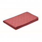 Wasserabweisender Tischläufer aus Polyester mit Mikrofaser 185 g/m2 Farbe rot