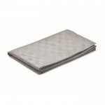 Wasserabweisender Tischläufer aus Polyester mit Mikrofaser 185 g/m2 Farbe grau