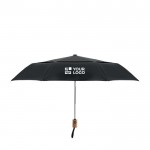 Windfester, faltbarer Regenschirm aus 190T Polycotton, Ø99 cm  Hauptansicht Ansicht