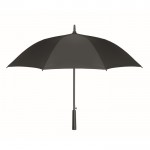 Winddichter automatischer Pongee-Regenschirm, 23'' farbe schwarz