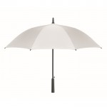 Winddichter automatischer Pongee-Regenschirm, 23'' farbe weiß