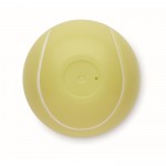 Lippenbalsam in Tennisballform mit Vanillearoma, SPF10 farbe gelb fünfte Ansicht