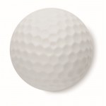Lippenbalsam in Golfballform mit Vanillearoma, SPF10 farbe weiß vierte Ansicht