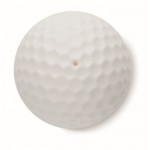 Lippenbalsam in Golfballform mit Vanillearoma, SPF10 farbe weiß fünfte Ansicht