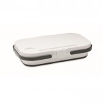 Picknickkorb aus Silikon, umwandelbar in Tablett, 16 L farbe weiß zweite Ansicht