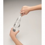 Plastikbürste, um einfach die Flaschen zu säubern farbe grau fünftes Detailbild
