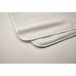 Weißes Handtuch für Babys aus Baumwolle mit Kapuze, 300 g/m2 farbe weiß viertes Detailbild