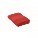 Handtuch aus 100% organischer Baumwolle, 360 g/m2, 50x30 farbe rot