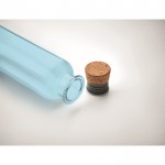 Trinkflasche aus Tritan Renew™ mit Korkverschluss, 500ml farbe blau-transparent sechstes Detailbild