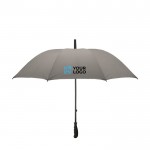 Reflektierender Regenschirm mit Logo bedrucken lassen Ansicht mit Druckbereich