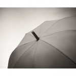 Reflektierender Regenschirm mit Logo bedrucken lassen Farbe mattsilber siebtes Detailbild
