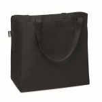 Einkaufstasche RPET mit Aufdruck Farbe schwarz