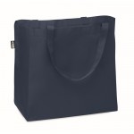 Einkaufstasche RPET mit Aufdruck Farbe blau