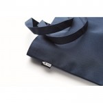 Einkaufstasche RPET mit Aufdruck Farbe blau drittes Detailbild
