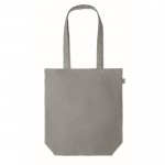 Einkaufstasche bedruckt aus Hanf Farbe grau zweite Ansicht