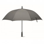 Elegante bedruckte winddichte Regenschirme Farbe grau