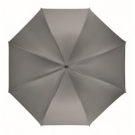 Elegante bedruckte winddichte Regenschirme Farbe grau fünfte Ansicht